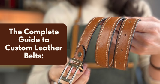 The Complete Guide to Custom Leather Belts: Personalization, Fit & Style