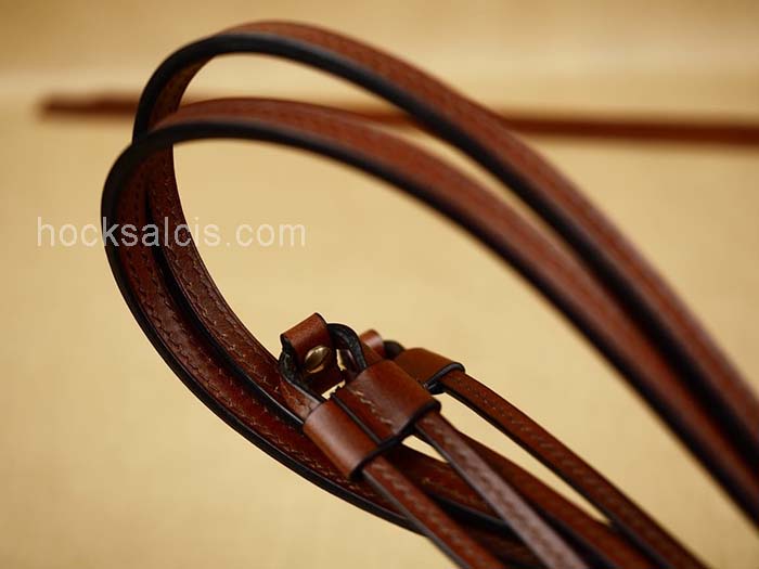 DIY replacement Louis Vuitton LV bag strap side lace dark brown