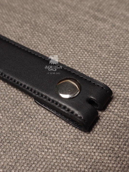 Aquila Calfskin Snap Button Replacement Belt (Single Snaps)