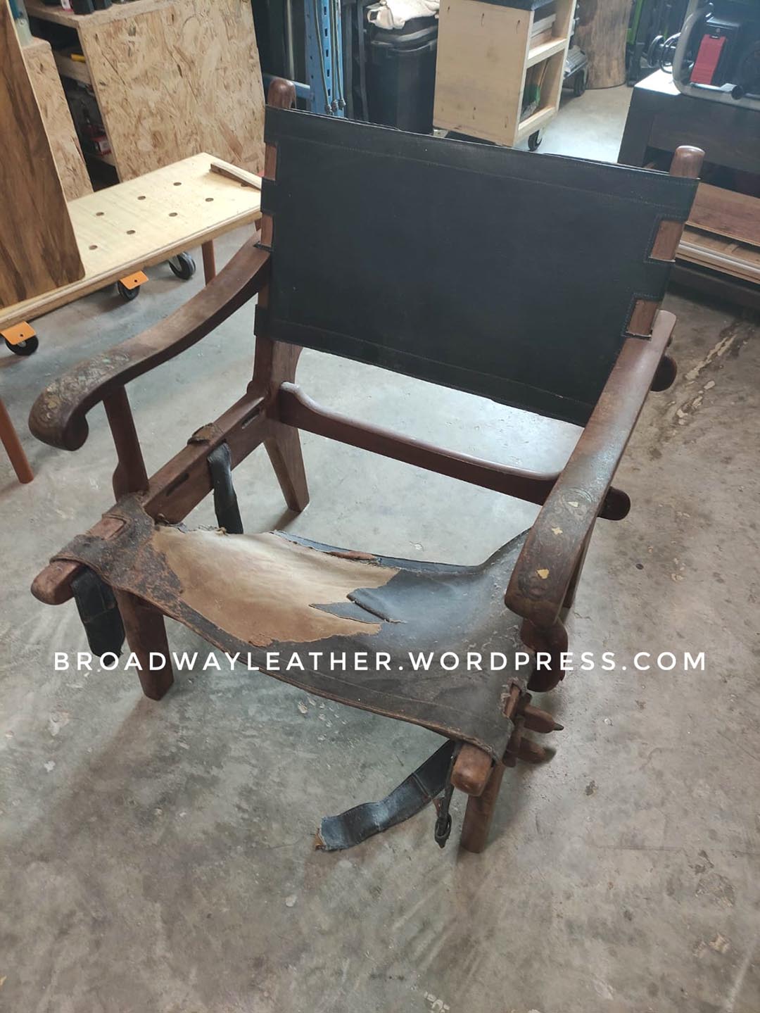 Leather antique chair restoration & repair Singapore