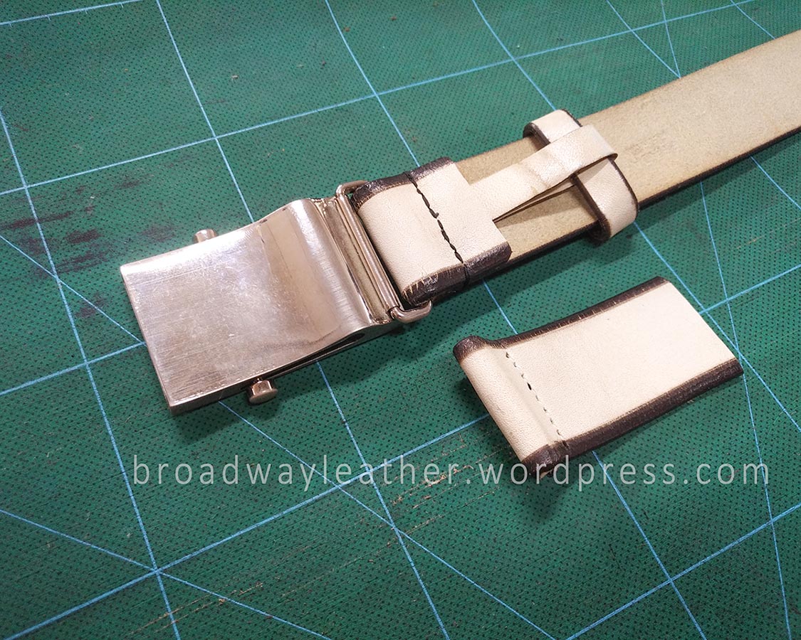 Shorten Prada Leather Belt - Belt Alteration Singapore | Broadway Leather