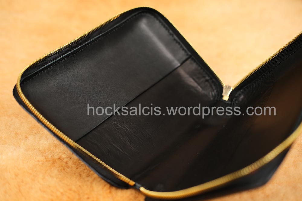 Leather Notebook Zipper Cover