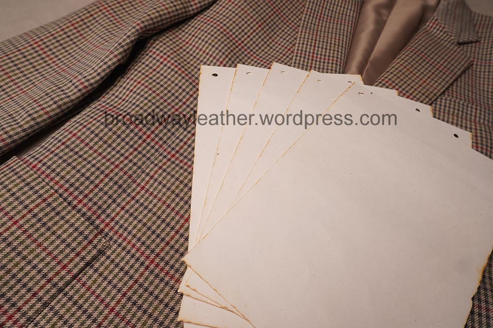Black Pebbled Leather Wood Menu Cover