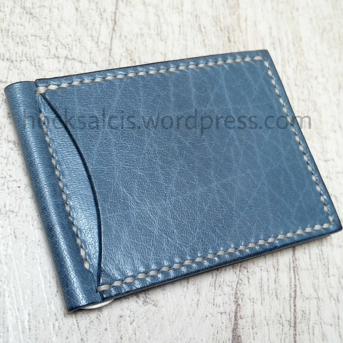 Leather money clip wallet making workshop Singapore (Intermediate)