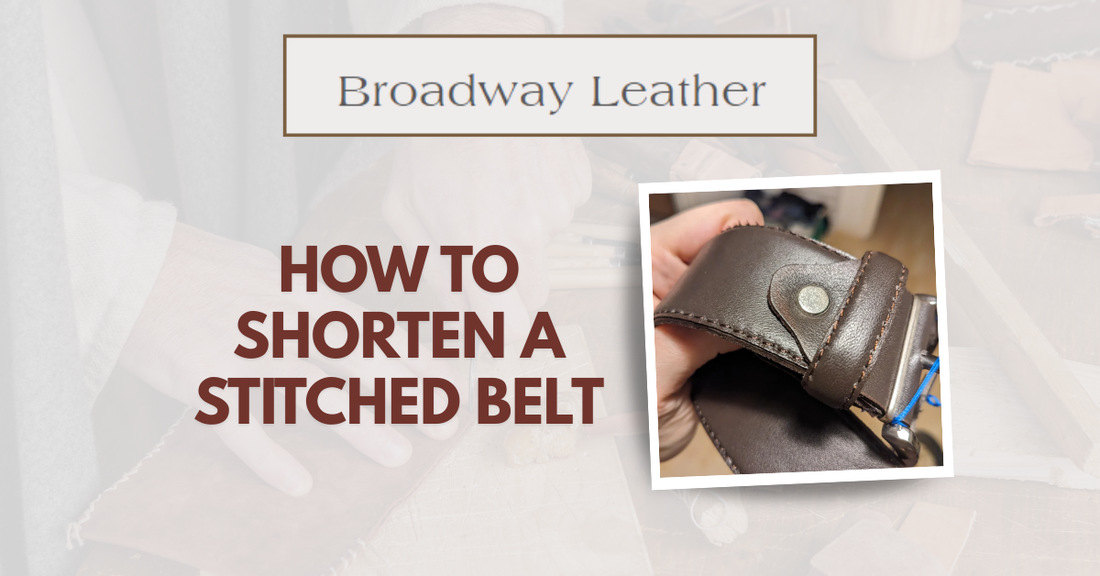 How to Shorten a Stitched Belt: Easy DIY Guide & Pro Tips