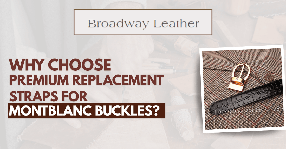 Why Choose Premium Replacement Straps for Montblanc Buckles