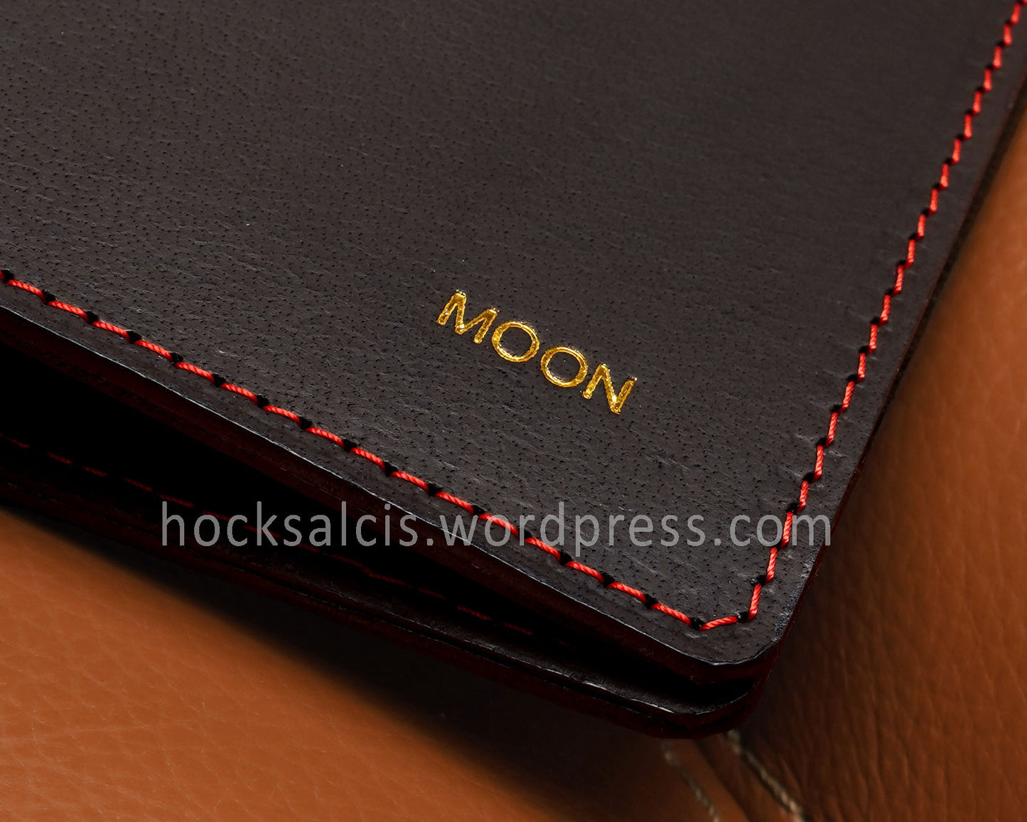Custom personalised travelers notebook full grain leather
