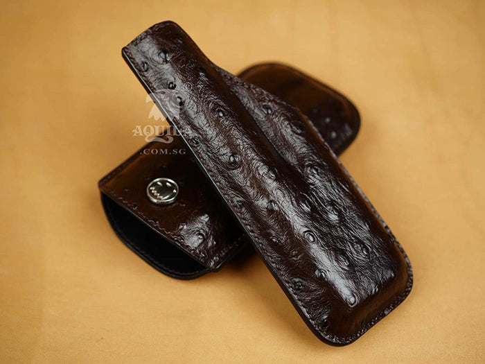 ostrich cigar cases