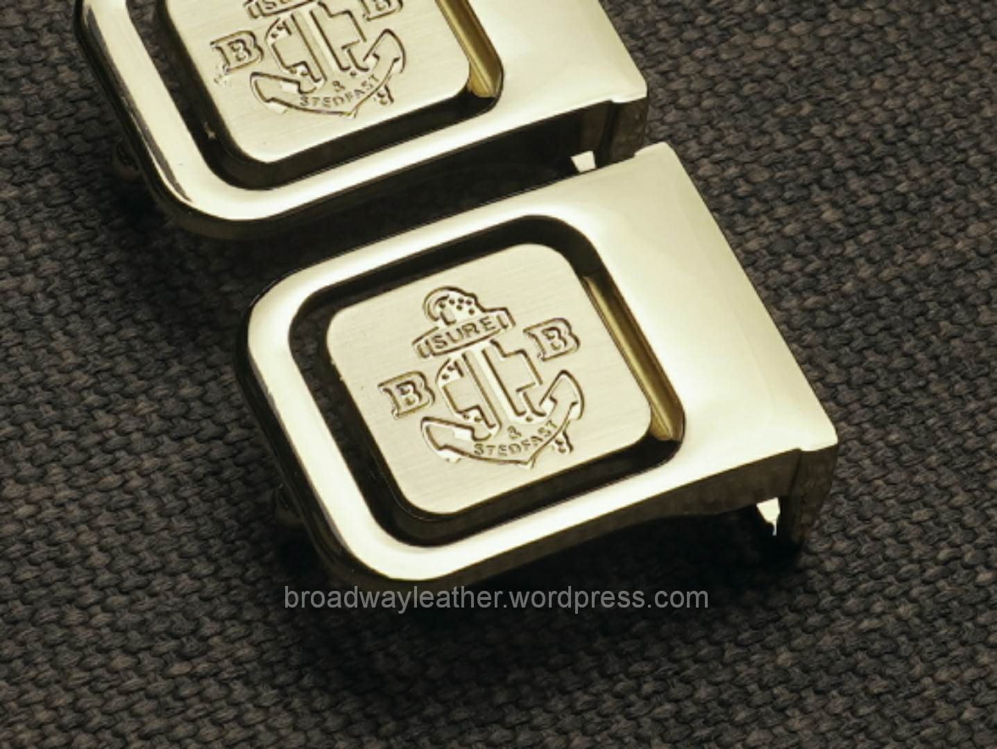 Uniform leather parade belts supplied to Boys' Brigade Australia