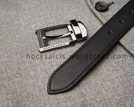 Leather Belt Strap Replacement for Montblanc Buckle