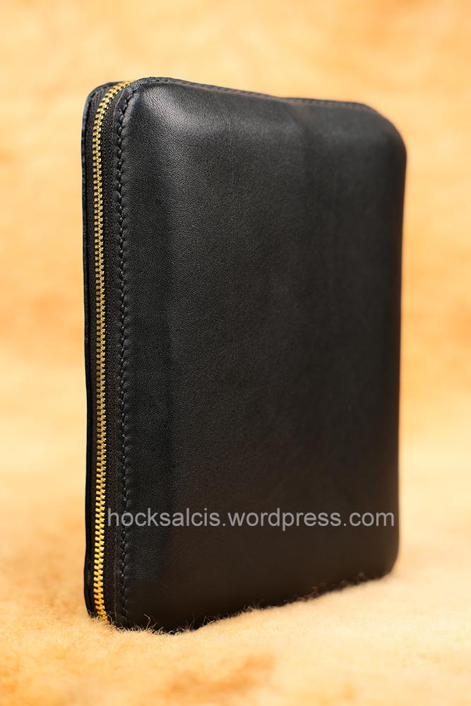 Leather Notebook Zipper Cover