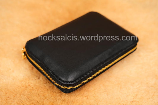 Leather Notebook Zipper Cover