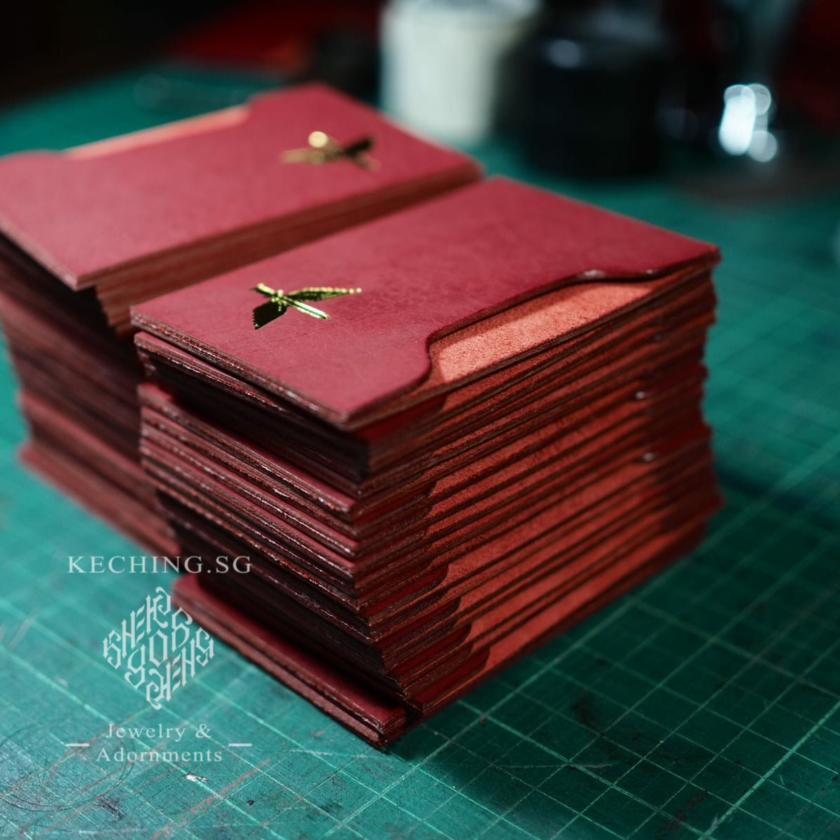 [Wholesale] Single Slot Leather Card Holder (10 pieces)