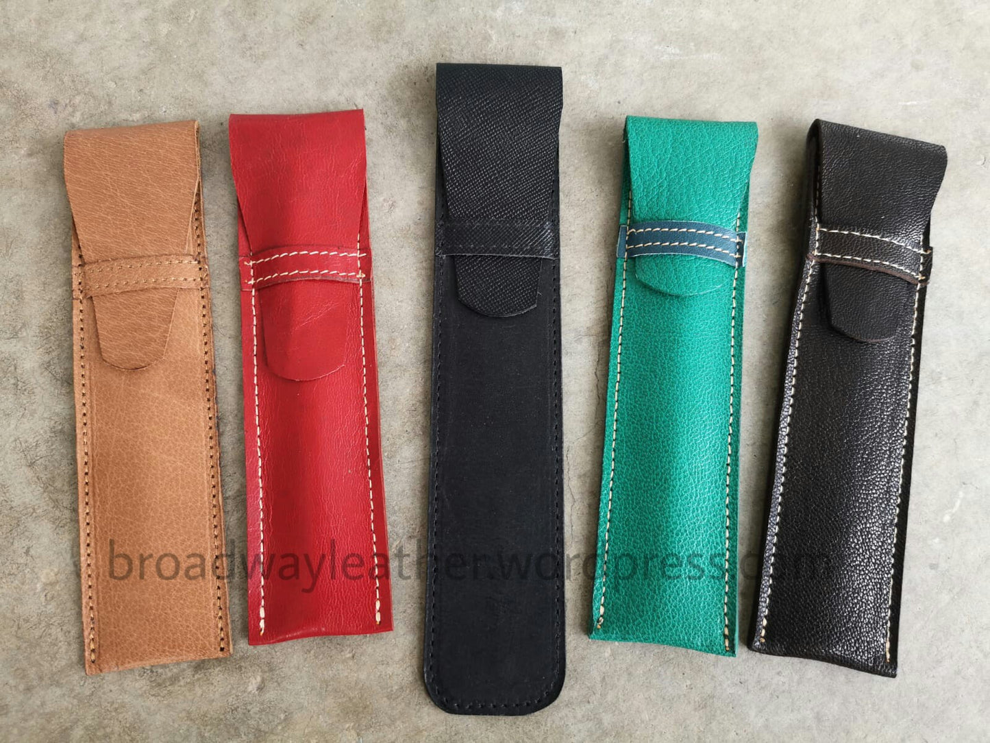 [Wholesale] Leather Pen Pouches (20 pieces)
