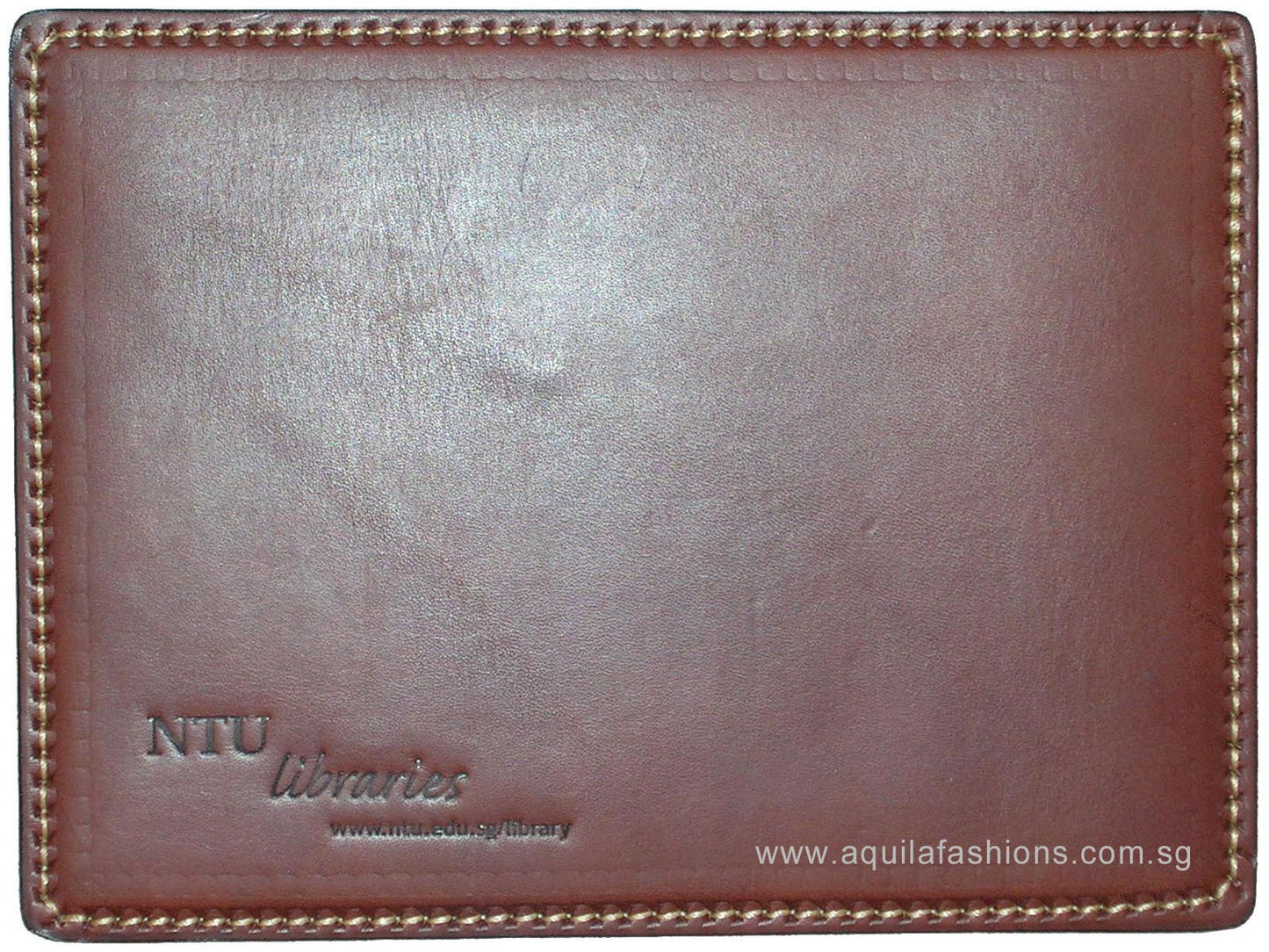 Aquila Brown Leather Mousepad