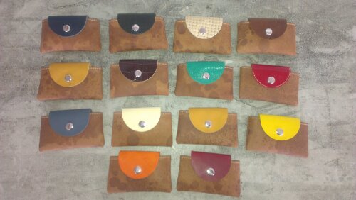 [Wholesale] Leather Coin Pouches (20 pieces)